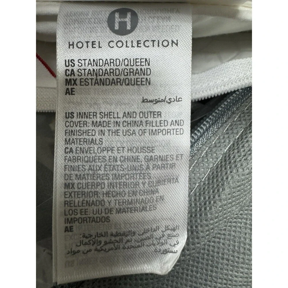 Hotel Collection Primaloft Luxury Down Alternative Firm Standard/ Queen Pillow